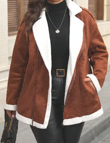 Jacheta SHEIN CURVE, maro