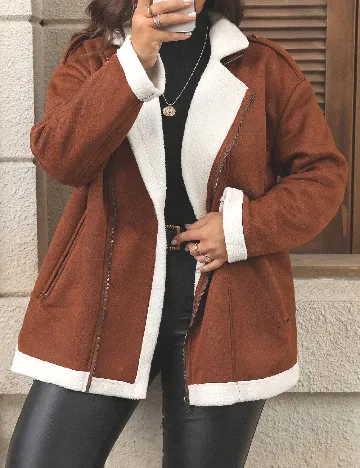 Jacheta SHEIN CURVE, maro