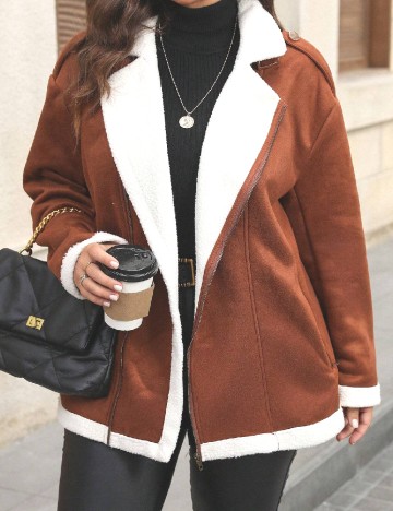 Jacheta SHEIN CURVE, maro