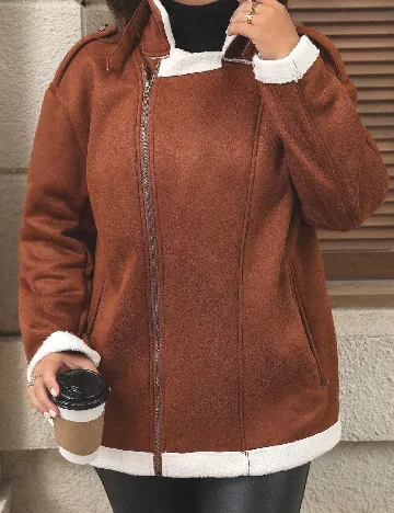 Jacheta SHEIN CURVE, maro