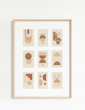 Ramă foto 50 x 70 cm ACTION, bej