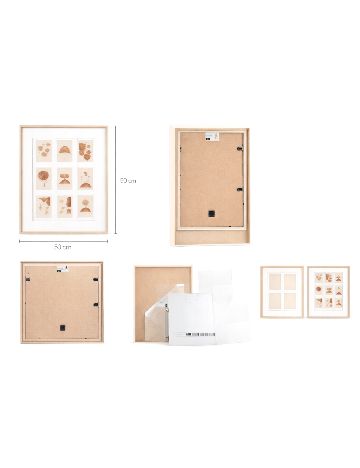 Ramă foto 50 x 70 cm ACTION, bej