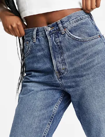 Blugi Top Shop, albastru