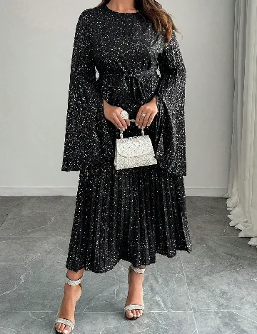 Rochie lunga SHEIN CURVE, negru