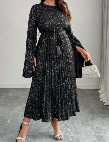 Rochie lunga SHEIN CURVE, negru