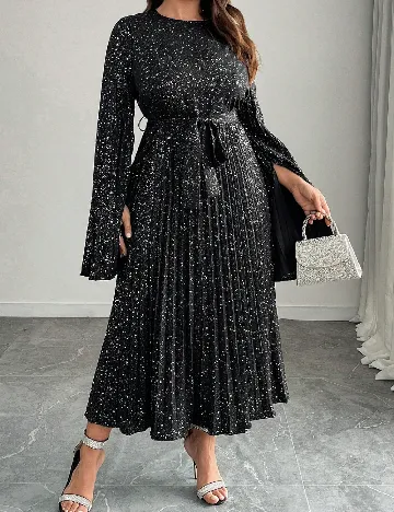 Rochie lunga SHEIN CURVE, negru