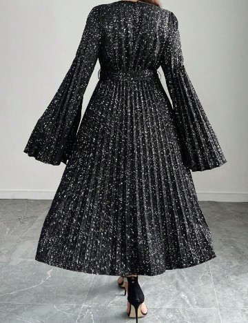 Rochie lunga SHEIN CURVE, negru