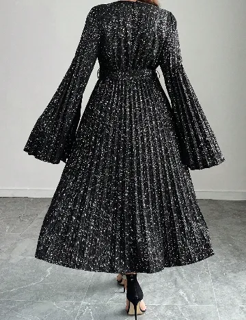 Rochie lunga SHEIN CURVE, negru