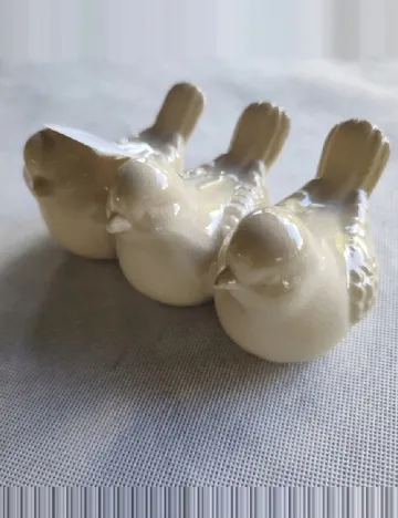 Figurina ornamentala Seasons & Style, crem