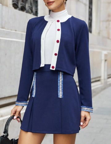 Compleu SHEIN, bleumarin