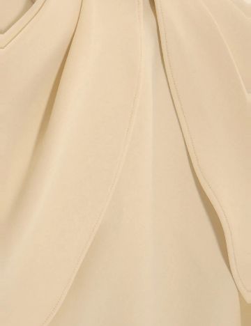 Rochie scurta Musera, crem