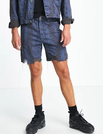 Pantaloni scurti LIQUOR N POKER, albastru