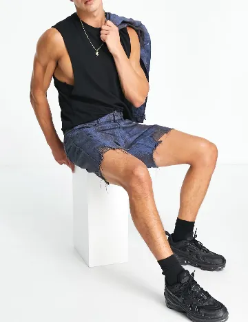 Pantaloni scurti LIQUOR N POKER, albastru