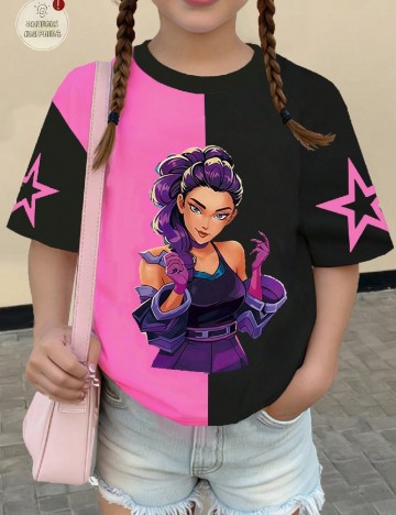 Tricou Shein Kids, mix culori