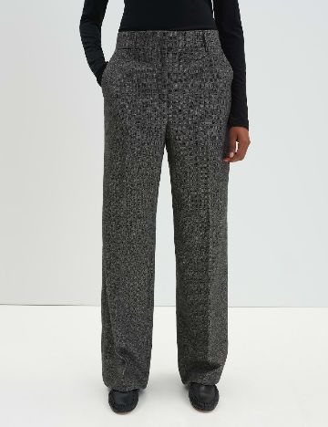 Pantaloni Someday, gri inchis