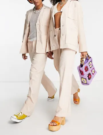 Sacou Reclaimed Vintage, crem