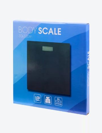 Cantar de baie electronic, capacitate 180kg ACTION, negru