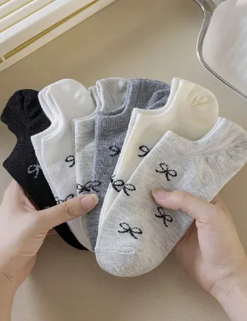 Set sosete 6 perechi SHEIN, mix culori