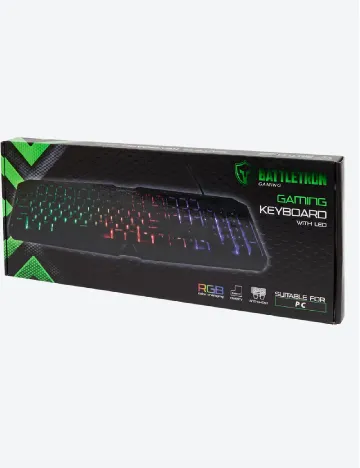 Tastatură de gaming Battletron, negru