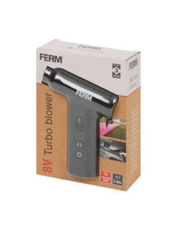 Suflantă turbo 8 V FERM, negru