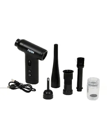 Suflantă turbo 8 V FERM, negru