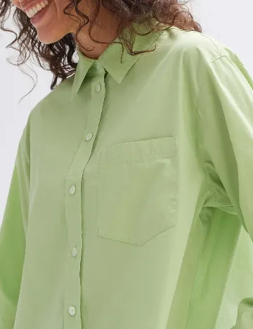 Camasa Oversize Opus, verde