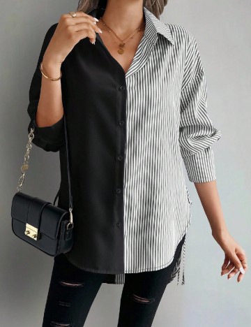 Camasa SHEIN, mix culori