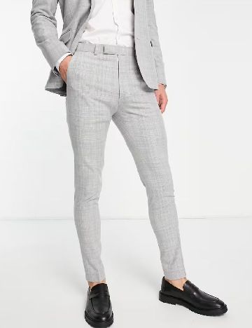 Pantaloni ASOS, gri