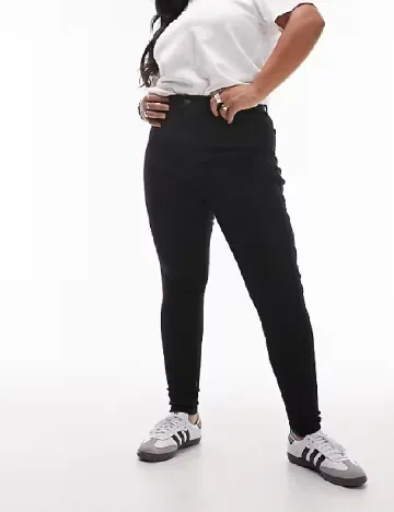 Blugi Top Shop Plus Size, negru