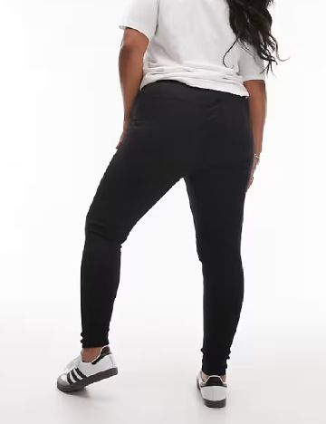 Blugi Top Shop Plus Size, negru