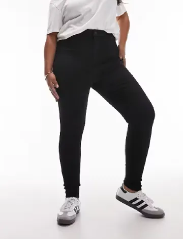 Blugi Top Shop Plus Size, negru