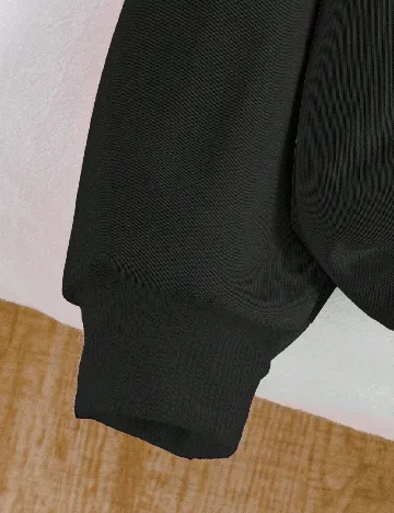 Hanorac Shein Kids, negru