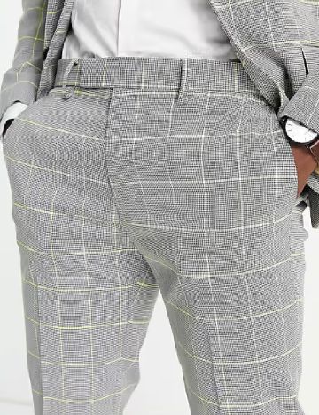 Pantaloni Topman, gri