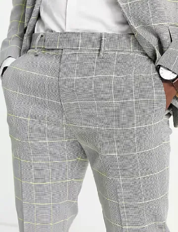 Pantaloni Topman, gri