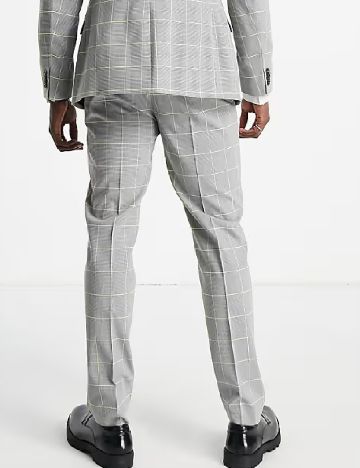 Pantaloni Topman, gri