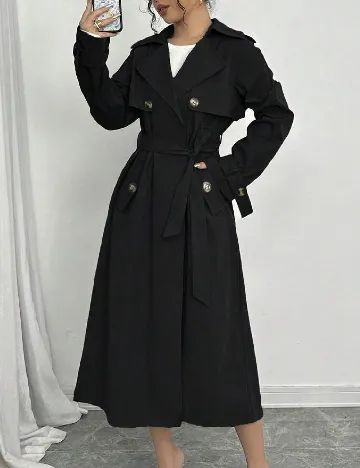 Trench SHEIN, negru