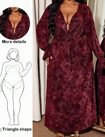 Rochie lunga SHEIN CURVE, visiniu