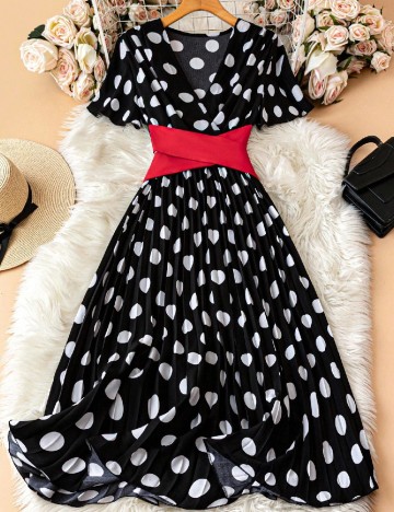 Rochie medie SHEIN, negru