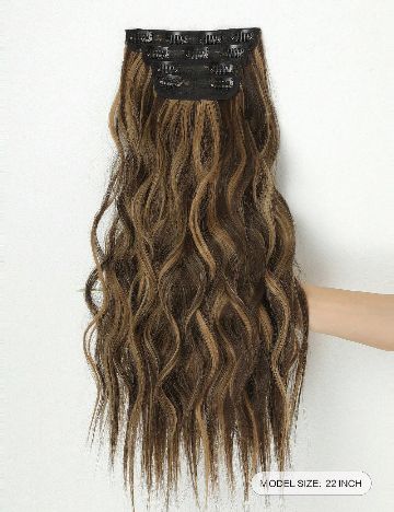 Extensie de par SHEIN, maro