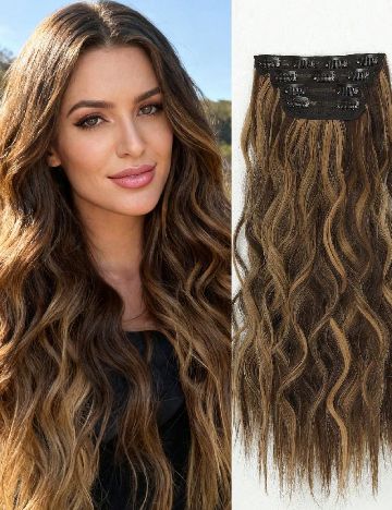 Extensie de par SHEIN, maro