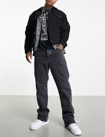 Jacheta Oversize ASOS, negru