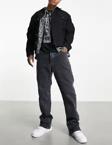 Jacheta Oversize ASOS, negru