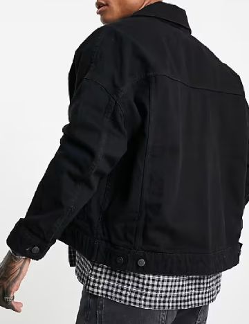 Jacheta Oversize ASOS, negru