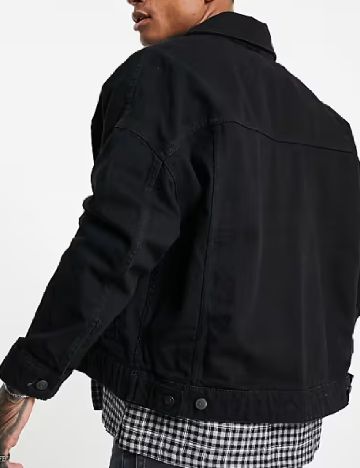 Jacheta Oversize ASOS, negru