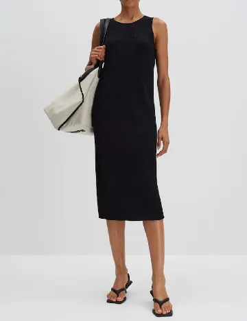 Rochie medie Someday, negru