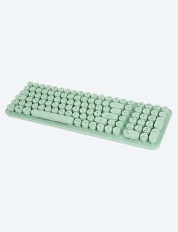 Tastatură wireless retro Sologic, verde