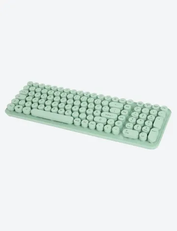 Tastatură wireless retro Sologic, verde