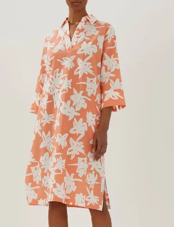 Rochie medie Someday, portocaliu