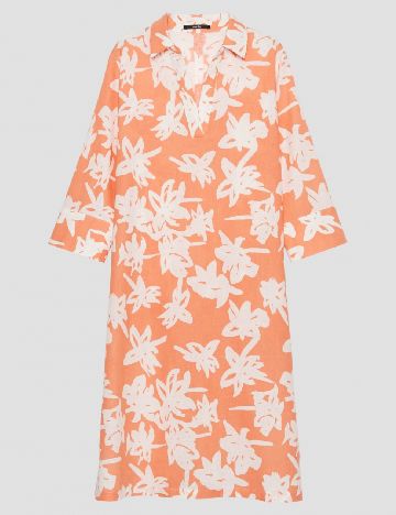 Rochie medie Someday, portocaliu