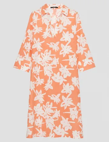 Rochie medie Someday, portocaliu